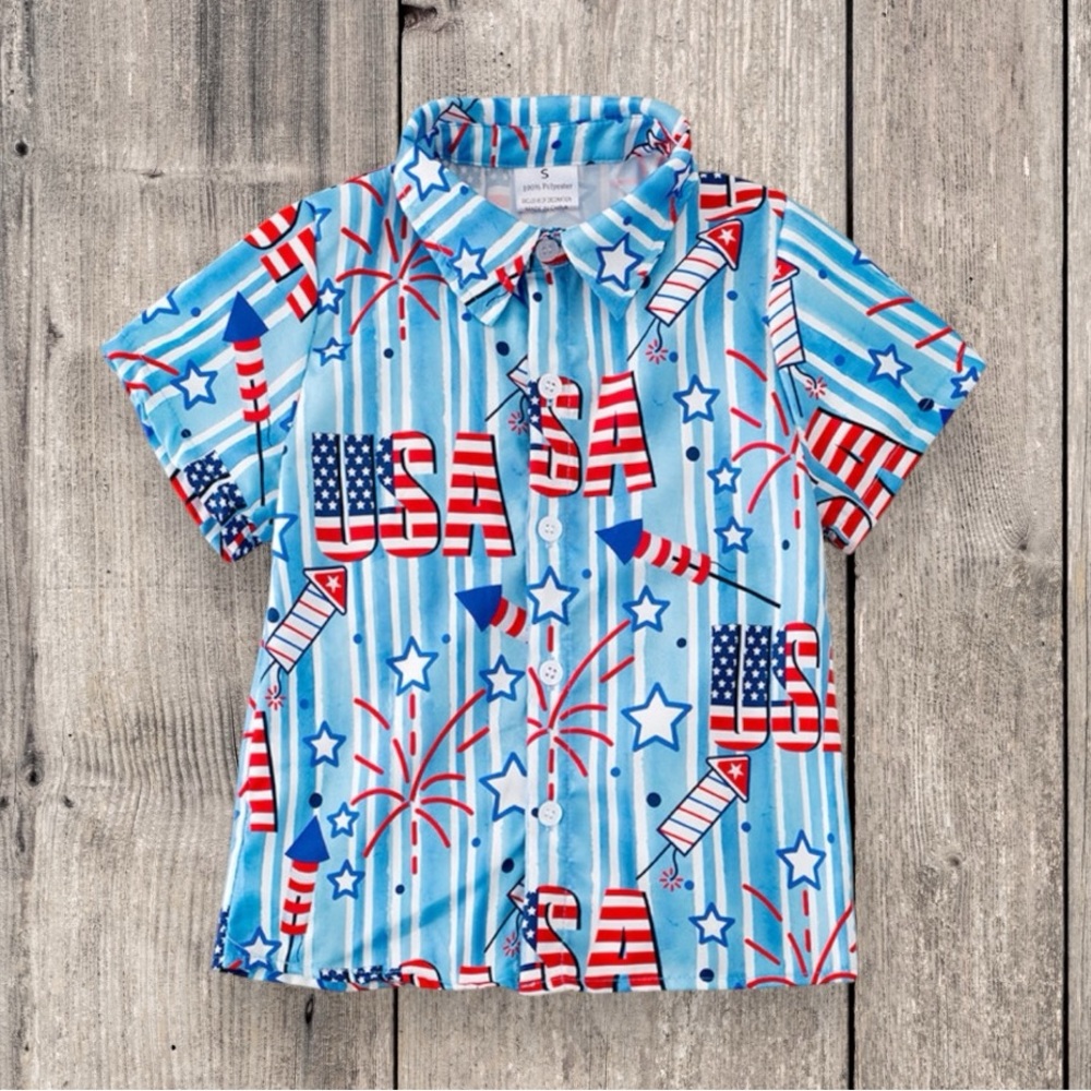 USA Collared Shirt